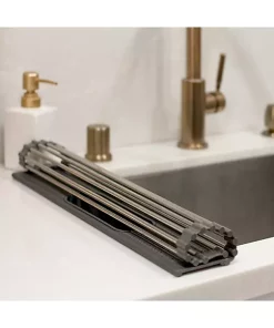 Grand Fusion Housewares Grand Fusion Over the Sink Rack with Utensil Organizer -Paco Home Elegant Store Belk 1644