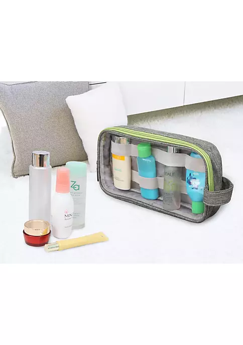 Grand Fusion Housewares Grand Fusion Large Travel Toiletry Bag Organizer Double Side Elastic Straps Water Resistant 4 Grand Fusion Housewares Grand Fusion Large Travel Toiletry Bag Organizer Double Side Elastic Straps Water Resistant - Image 2