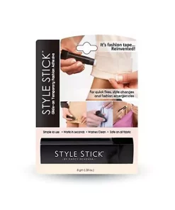Grand Fusion Housewares Grand Fusion Style Stick Glide-On Temporary Fashion Adhesive -Paco Home Elegant Store Belk 1703