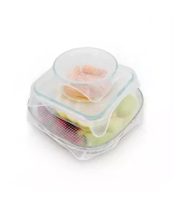 Grand Fusion Housewares Grand Fusion Silicone Food Wrap, 3 pc Set with XL Size Wrap -Paco Home Elegant Store Belk 1707