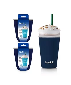 Grand Fusion Housewares Grand Fusion Frapp-Wrap™ , 3 Pack Neoprene Travel Coffee Cup Sleeve, Assorted 15 Grand Fusion Housewares Grand Fusion Frapp-Wrap™ , 3 Pack Neoprene Travel Coffee Cup Sleeve, Assorted -Paco Home Elegant Store Belk 1719