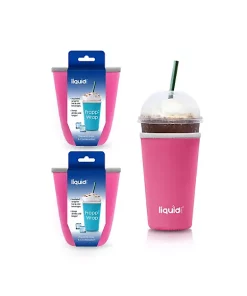 Grand Fusion Housewares Grand Fusion Frapp-Wrap™ , 3 Pack Neoprene Travel Coffee Cup Sleeve, Assorted 17 Grand Fusion Housewares Grand Fusion Frapp-Wrap™ , 3 Pack Neoprene Travel Coffee Cup Sleeve, Assorted -Paco Home Elegant Store Belk 1721