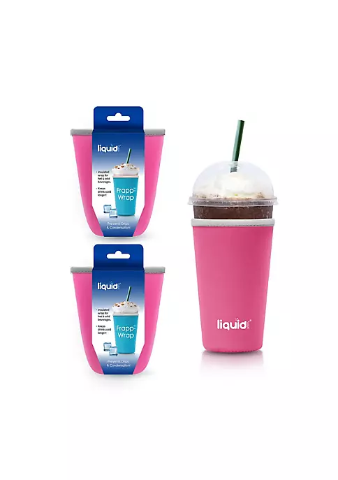 Grand Fusion Housewares Grand Fusion Frapp-Wrap™ , 3 Pack Neoprene Travel Coffee Cup Sleeve, Assorted 10 Grand Fusion Housewares Grand Fusion Frapp-Wrap™ , 3 Pack Neoprene Travel Coffee Cup Sleeve, Assorted - Image 8