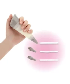 Grand Fusion Housewares Grand Fusion Silicone Icing Pen with 3 Nozzles, 2 Pack -Paco Home Elegant Store Belk 1724