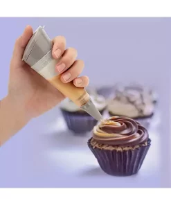 Grand Fusion Housewares Grand Fusion Silicone Icing Pen with 3 Nozzles, 2 Pack -Paco Home Elegant Store Belk 1726