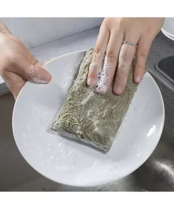 Grand Fusion Housewares Grand Fusion 100% natural fiber Bamboo Sponge 3 Pack Set -Paco Home Elegant Store Belk 1738