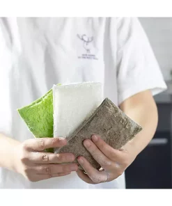 Grand Fusion Housewares Grand Fusion 100% natural fiber Bamboo Sponge 3 Pack Set -Paco Home Elegant Store Belk 1740