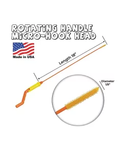 Grand Fusion Housewares Grand Fusion 18 Inch Drain Weasel Sink Snake Cleaner 5pk -Paco Home Elegant Store Belk 1756