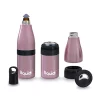 Grand Fusion Housewares Grand Fusion 3in1 Stainless Insulated Bottle, Can and Water Cooler with Opener,Rose Gold -Paco Home Elegant Store Belk 1765