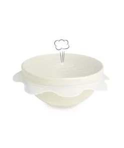 Grand Fusion Housewares Grand Fusion Microwave Food Covers Silicone Vented Reusable Covers,4 Wraps