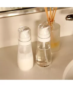 Grand Fusion Housewares Grand Fusion TSA Approved 3.4 Oz Travel Pump Bottles for Liquid Soap Lotion Conditioner 2 Bottles 9 Grand Fusion Housewares Grand Fusion TSA Approved 3.4 Oz Travel Pump Bottles for Liquid Soap Lotion Conditioner 2 Bottles -Paco Home Elegant Store Belk 1785