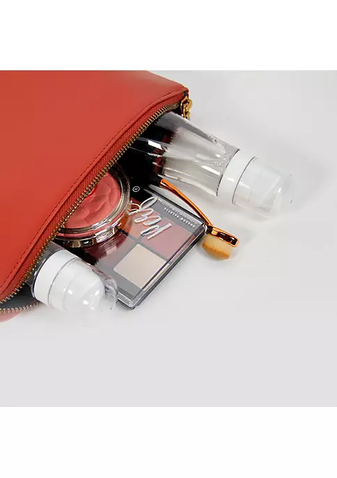 Grand Fusion Housewares Grand Fusion TSA Approved 3.4 Oz Travel Pump Bottles for Liquid Soap Lotion Conditioner 2 Bottles 6 Grand Fusion Housewares Grand Fusion TSA Approved 3.4 Oz Travel Pump Bottles for Liquid Soap Lotion Conditioner 2 Bottles - Image 5