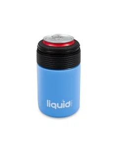 Grand Fusion Housewares Grand Fusion 3in1 Stainless Insulated Bottle, Can and Water Cooler with Opener, PC Blue -Paco Home Elegant Store Belk 1795