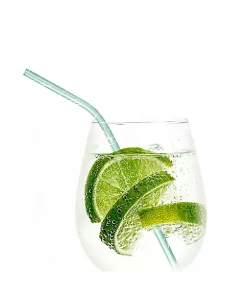 Grand Fusion Housewares Grand Fusion Painted Metallic Stainless Steel Straws with Brush,6 Straws & 2 Brushes