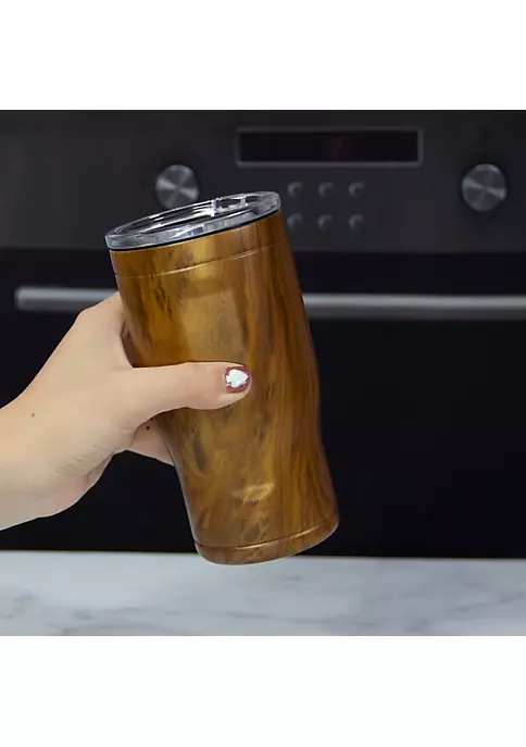 Grand Fusion Housewares Grand Fusion 4 in 1 Icy Bev Kooler 12 oz Stainless Steel Powder Blue Coat 6 Grand Fusion Housewares Grand Fusion 4 in 1 Icy Bev Kooler 12 oz Stainless Steel Powder Blue Coat - Image 5