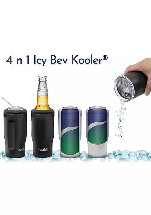 Grand Fusion Housewares Grand Fusion 4 in 1 Icy Bev Kooler 12 oz Stainless Steel Powder Blue Coat 7 Grand Fusion Housewares Grand Fusion 4 in 1 Icy Bev Kooler 12 oz Stainless Steel Powder Blue Coat - Image 6