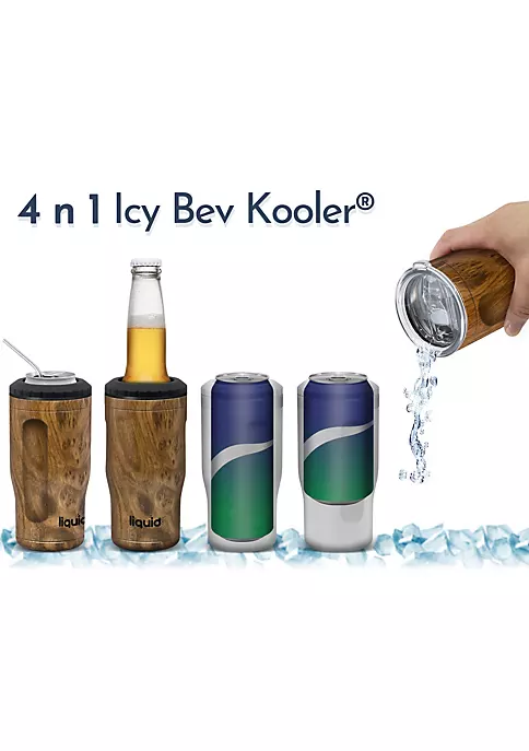 Grand Fusion Housewares Grand Fusion 4 in 1 Icy Bev Kooler 12 oz Stainless Steel Powder Blue Coat 8 Grand Fusion Housewares Grand Fusion 4 in 1 Icy Bev Kooler 12 oz Stainless Steel Powder Blue Coat - Image 7