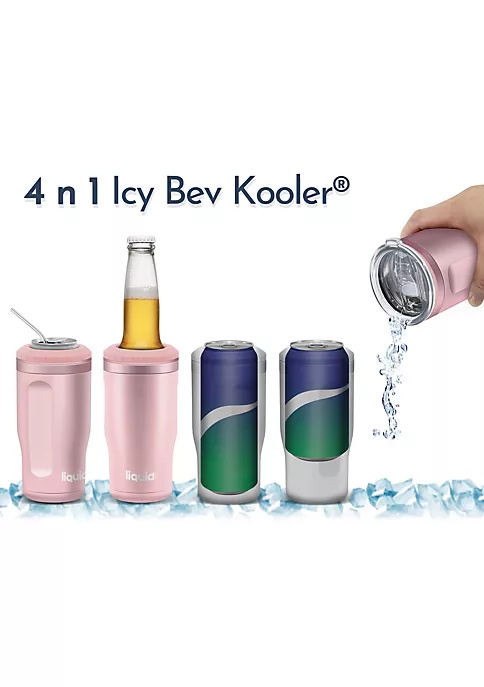 Grand Fusion Housewares Grand Fusion 4 in 1 Icy Bev Kooler 12 oz Stainless Steel Powder Blue Coat 11 Grand Fusion Housewares Grand Fusion 4 in 1 Icy Bev Kooler 12 oz Stainless Steel Powder Blue Coat - Image 10