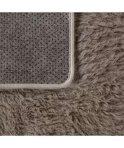 Paco Home Modern Shag Rug Soft & Fluffy In Solid Colors - 3'11" x 5'7" -Paco Home Elegant Store Belk 22
