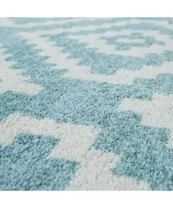 Paco Home Modern Low-Pile Rug Geometric Moroccan Design in Pastel Colors - 2' x 3'3" -Paco Home Elegant Store Belk 233