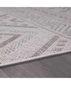 Paco Home Trellis Outdoor Rug for Patio with Modern Boho Pattern - 6'7" x 9'2" -Paco Home Elegant Store Belk 248