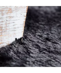 Paco Home Modern Shag Rug Soft & Fluffy In Solid Colors - 5'3" x 7'3" -Paco Home Elegant Store Belk 262