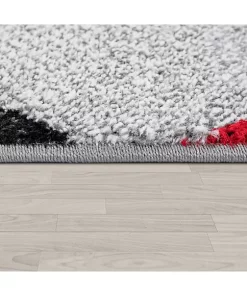 Paco Home Designer Rug Modern Geometric Pattern With Contour Cut - 5'3" x 7'7" -Paco Home Elegant Store Belk 266