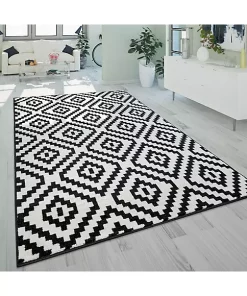 Paco Home Modern Low-Pile Rug Geometric Moroccan Design in Pastel Colors - 2'4" x 4'7" -Paco Home Elegant Store Belk 313