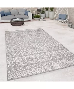Paco Home Stain-Resistant Outdoor Rug with Boho Pattern for Patio or Balcony - 2'8" x 4'11" -Paco Home Elegant Store Belk 333