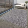 Paco Home In- & Outdoor Rug Marrakesh Trellis Pattern with High/Low Effect - 6'7" x 9'6" -Paco Home Elegant Store Belk 378