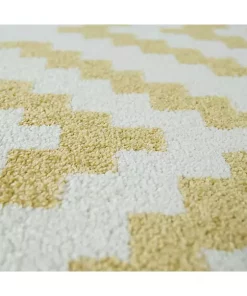 Paco Home Modern Low-Pile Rug Geometric Moroccan Design in Pastel Colors - 5'3" x 7'3" -Paco Home Elegant Store Belk 407