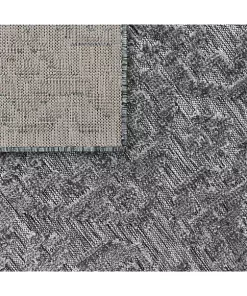 Paco Home In- & Outdoor Rug Marrakesh Boho Pattern with High-Low Effect - 5'3" x 7'7" -Paco Home Elegant Store Belk 423