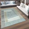 Paco Home In- & Outdoor Rug Geometric Pattern in 3D for Patio - 5'3" x 7'7" -Paco Home Elegant Store Belk 433