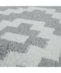 Paco Home Modern Low-Pile Rug Geometric Moroccan Design in Pastel Colors - 2'4" x 8'2" -Paco Home Elegant Store Belk 454