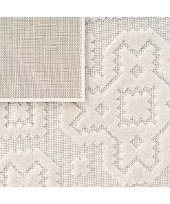 Paco Home In- & Outdoor Rug Marrakesh Boho Pattern with High-Low Effect - 3'11" x 5'7" -Paco Home Elegant Store Belk 468