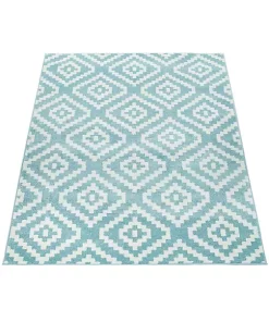 Paco Home Modern Low-Pile Rug Geometric Moroccan Design in Pastel Colors - 2'4" x 4'7" -Paco Home Elegant Store Belk 500