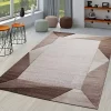 Paco Home Designer Rug Modern Geometric Pattern With Contour Cut - 6'7" x 9'6" -Paco Home Elegant Store Belk 526