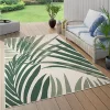 Paco Home Tropical Outdoor Rug Palm Tree & Jungle Design Flatweave - 4'7" x 6'7" -Paco Home Elegant Store Belk 636