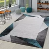 Paco Home Designer Rug Modern Geometric Pattern With Contour Cut - 2'8" x 9'10" -Paco Home Elegant Store Belk 642