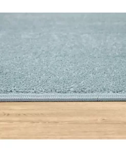 Paco Home Solid Low-Pile Rug for Living Room in Plain Colors - 4'7" x 6'7" -Paco Home Elegant Store Belk 650