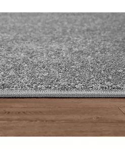 Paco Home Solid Low-Pile Rug for Living Room in Plain Colors - 3'11" x 5'7" -Paco Home Elegant Store Belk 66