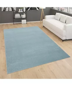Paco Home Solid Low-Pile Rug for Living Room in Plain Colors - 3'11" x 5'7" -Paco Home Elegant Store Belk 70