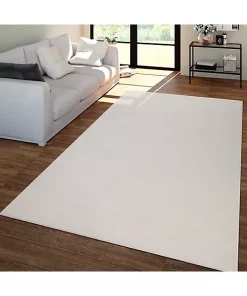 Paco Home Solid Low-Pile Rug for Living Room in Plain Colors - 2'8" x 4'11" -Paco Home Elegant Store Belk 801