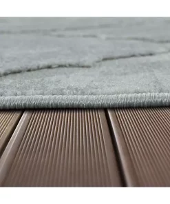 Paco Home In- & Outdoor Rug Moroccan Style with Diamond Pattern in Light-Grey - 2'8" x 4'11" -Paco Home Elegant Store Belk 829