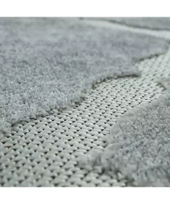 Paco Home In- & Outdoor Rug Moroccan Style with Diamond Pattern in Light-Grey - 2'8" x 4'11" -Paco Home Elegant Store Belk 831