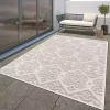 Paco Home In- & Outdoor Rug Marrakesh Trellis Pattern with High/Low Effect - 2'8" x 4'11" -Paco Home Elegant Store Belk 840