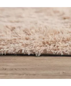 Paco Home Modern Shag Rug Soft & Fluffy In Solid Colors - 6'7" x 9'6" -Paco Home Elegant Store Belk 86
