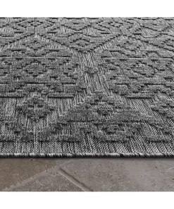 Paco Home In- & Outdoor Rug Marrakesh Boho Pattern with High-Low Effect - 2' x 3'3" -Paco Home Elegant Store Belk 868