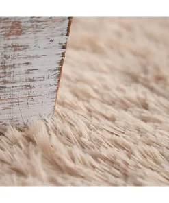 Paco Home Modern Shag Rug Soft & Fluffy In Solid Colors - 6'7" x 9'6" -Paco Home Elegant Store Belk 88