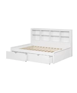 Donco Kids Full Bookcase Daybed With Drawers -Paco Home Elegant Store Belk 881